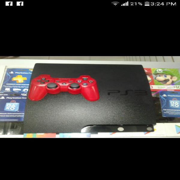 Ps3 slim 160gb. tienda fisica.