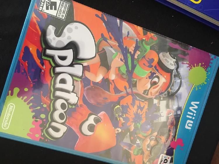 Splatoon wii u nuevo sellado