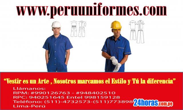 fabricacion de uniformes industriales