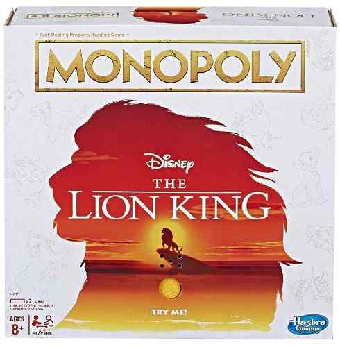 Monopoly edición the lion king musical