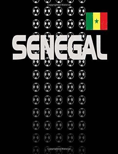 Diario Del Aficionado Al Futbol De Senegal Cuaderno De Compo