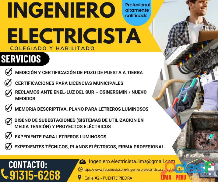 SERIVICIO DE INGENIERIA ELECTRICA