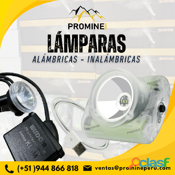 LÁMPARAS INALÁMBRICAS – VISIBILIDAD TOTAL – PROMINE PERU