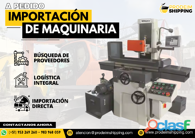 MAQUINA DE PULIR   IMPORTA CON PRODEIM