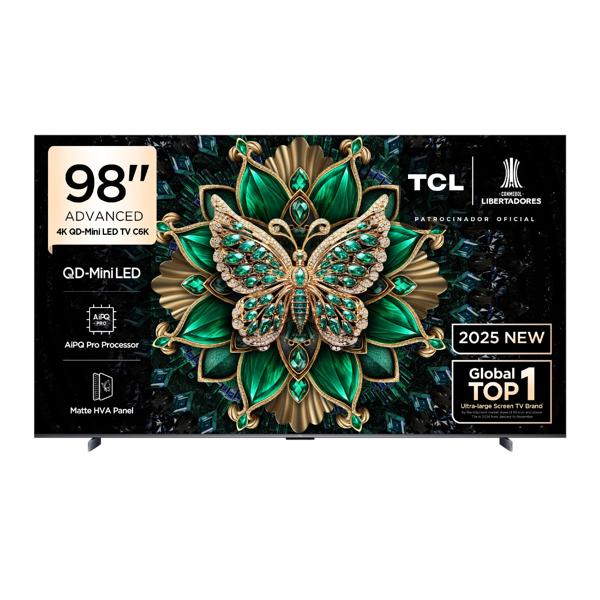 Televisor tcl smart tv 98" qd& Televisor tcl smart tv 98" qd&